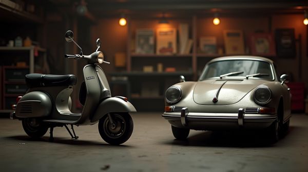 Commander une pièce d'origine : ce qui change entre un deux-roues et une Porsche