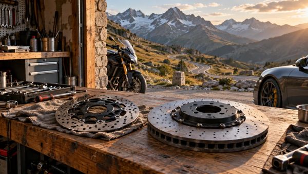 Comparatif des pièces d'origine : moto versus Porsche